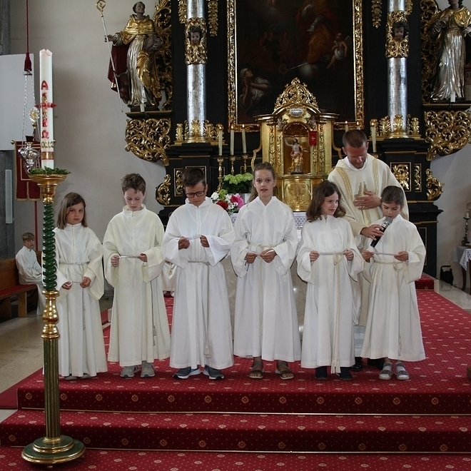 Ministrantenaufnahme