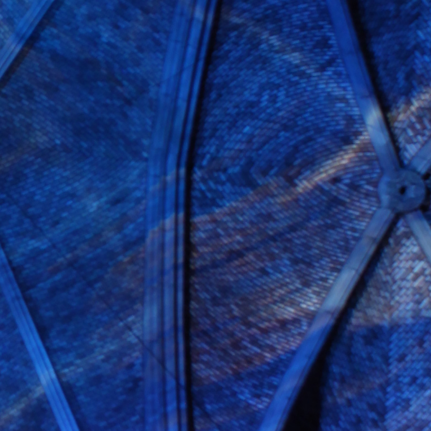 Detail von Lichtspielen im Mariendom Linz im Rahmen der Langen Nacht der Kirchen